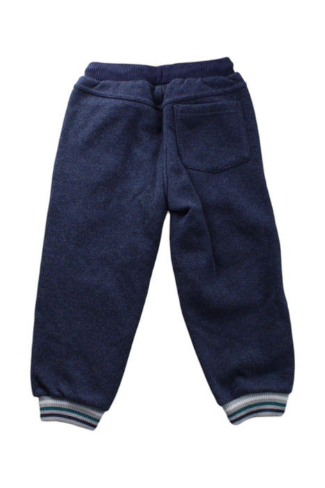 A Navy Sweatpants from Chickeeduck in size 2T for neutral. (Back View)