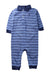 A Blue Long Sleeve Jumpsuits from Ralph Lauren in size 6-12M for neutral. (Front View)