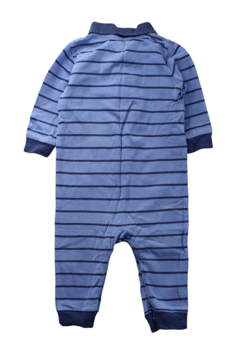 A Blue Long Sleeve Jumpsuits from Ralph Lauren in size 6-12M for neutral. (Back View)