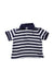 A Blue Short Sleeve Polos from Ralph Lauren in size 3-6M for neutral. (Front View)