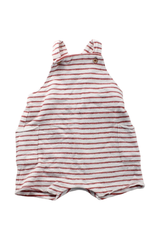 A Red Sleeveless Rompers from Bout'Chou in size 3-6M for neutral. (Front View)