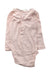 A Pink Long Sleeve Bodysuits from Bout'Chou in size 3-6M for neutral. (Back View)