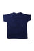 A Navy Short Sleeve Polos from Petit Bateau in size 4T for neutral. (Back View)