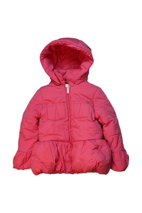 A Pink Puffer/Quilted Coats & Outerwear from Gucci in size 5T for girl. (Front View)