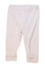 A White Casual Pants from Mamas & Papas in size 6-12M for girl. (Front View)