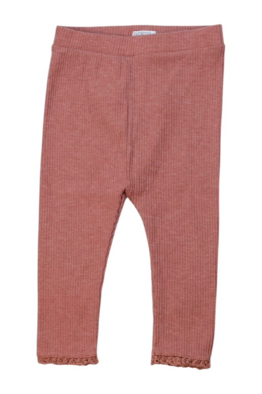 A Peach Leggings from Mamas & Papas in size 6-12M for girl. (Front View)