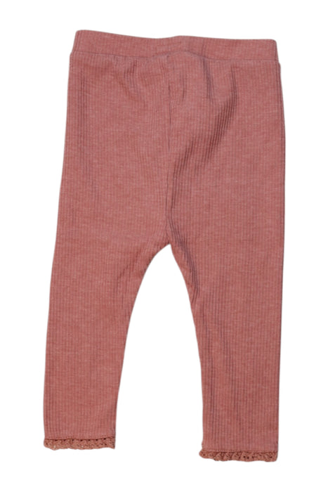 A Peach Leggings from Mamas & Papas in size 6-12M for girl. (Back View)
