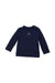 A Navy Long Sleeve Tops from Tommy Hilfiger in size 6-12M for girl. (Front View)