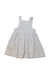 A White Sleeveless Dresses from Mamas & Papas in size 6-12M for girl. (Back View)