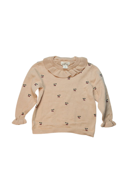 A Beige Knit Sweaters from Konges Sløjd in size 12-18M for girl. (Front View)