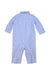 A Blue Long Sleeve Rompers from Ralph Lauren in size 3-6M for boy. (Back View)