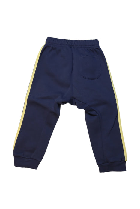 A Navy Sweatpants from Adidas in size 18-24M for boy. (Back View)