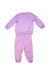 A Pink Pants Sets from Adidas in size 6-12M for girl. (Back View)