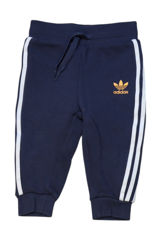 A Navy Sweatpants from Adidas in size 12-18M for boy. (Front View)