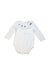 A White Long Sleeve Bodysuits from Cath Kidston in size 6-12M for girl. (Front View)