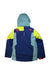 A Multicolour Ski Jackets from Spyder in size 12Y for boy. (Back View)