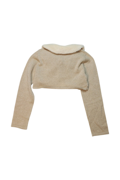 A Beige Lightweight Jackets from Monsoon in size 8Y for girl. (Back View)