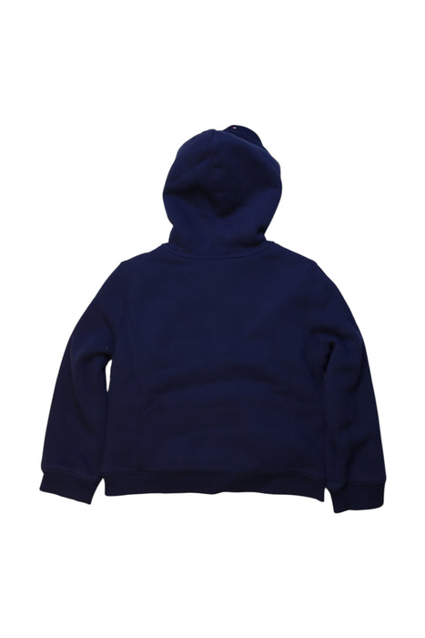 A Navy Hooded Sweatshirts from Tommy Hilfiger in size 4T for boy. (Back View)