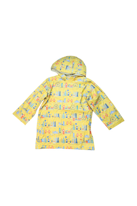 A Yellow Rain Jackets from Magnificent Baby in size 4T for boy. (Front View)