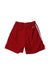 A Red Active Shorts from Adidas in size 10Y for boy. (Back View)