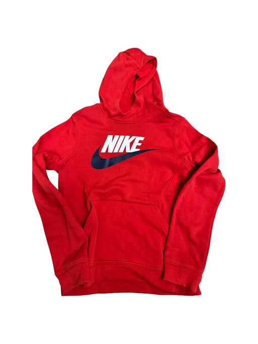 A Red Hooded Sweatshirts from Nike in size 10Y for neutral. (Front View)