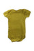 A Green Short Sleeve Bodysuits from Petit Bateau in size 6-12M for neutral. (Back View)