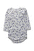 A White Long Sleeve Bodysuits from Petit Bateau in size 6-12M for neutral. (Front View)