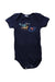 A Navy Short Sleeve Bodysuits from Petit Bateau in size 6-12M for neutral. (Front View)
