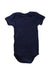 A Navy Short Sleeve Bodysuits from Petit Bateau in size 6-12M for neutral. (Back View)
