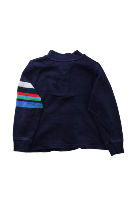 A Navy Sweatshirts from Tommy Hilfiger in size 3T for boy. (Back View)