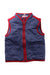 A Blue Outerwear Vests from The Little White Company in size 12-18M for neutral. (Front View)