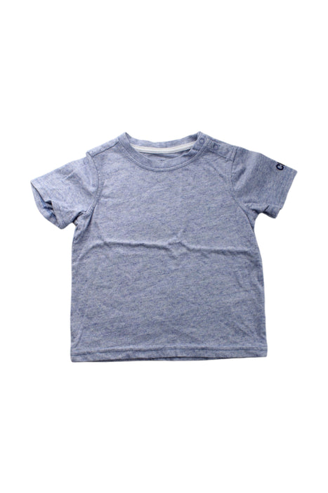 A Grey Short Sleeve T Shirts from Calvin Klein in size 12-18M for neutral. (Front View)