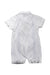 A White Short Sleeve Rompers from Nicholas & Bears in size 0-3M for boy. (Back View)