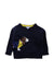 A Navy Long Sleeve Tops from Jacadi in size 3T for neutral. (Front View)