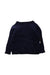 A Navy Long Sleeve Tops from Jacadi in size 3T for neutral. (Back View)