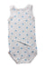 A White Sleeveless Bodysuits from Petit Bateau in size 6-12M for neutral. (Back View)