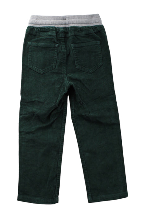 A Green Casual Pants from Petit Bateau in size 3T for neutral. (Back View)