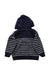 A Navy Hooded Sweatshirts from Petit Bateau in size 6-12M for neutral. (Back View)