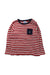 A Red Long Sleeve T Shirts from Petit Bateau in size 6-12M for neutral. (Front View)