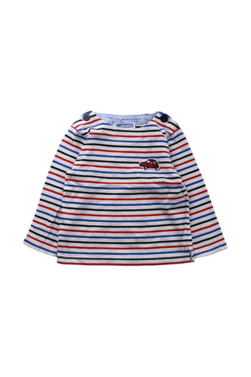 A Multicolour Long Sleeve Tops from Jacadi in size 6-12M for neutral. (Front View)