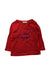 A Red Long Sleeve T Shirts from DPAM in size 6-12M for neutral. (Front View)