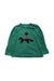 A Green Long Sleeve T Shirts from Bout'Chou in size 6-12M for neutral. (Front View)