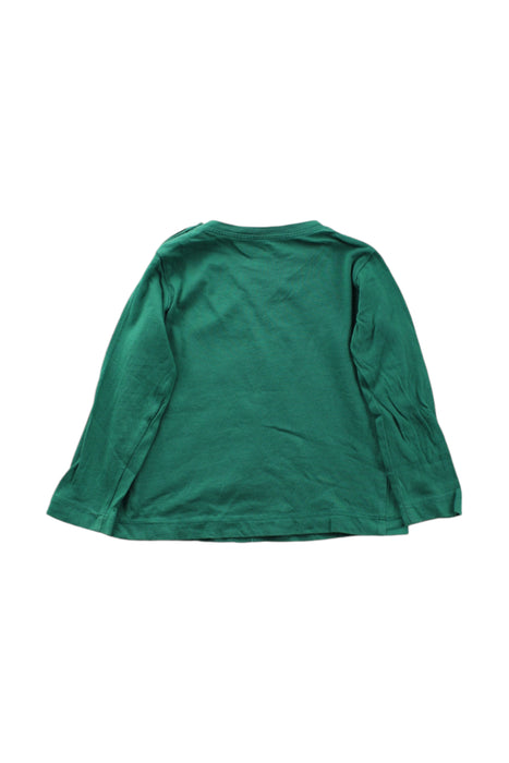 A Green Long Sleeve T Shirts from Bout'Chou in size 6-12M for neutral. (Back View)