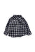 A Navy Long Sleeve Shirts from Petit Bateau in size 6-12M for neutral. (Back View)