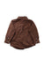 A Brown Long Sleeve Shirts from Janie & Jack in size 18-24M for boy. (Back View)