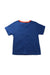A Blue Short Sleeve T Shirts from Petit Bateau in size 4T for boy. (Back View)