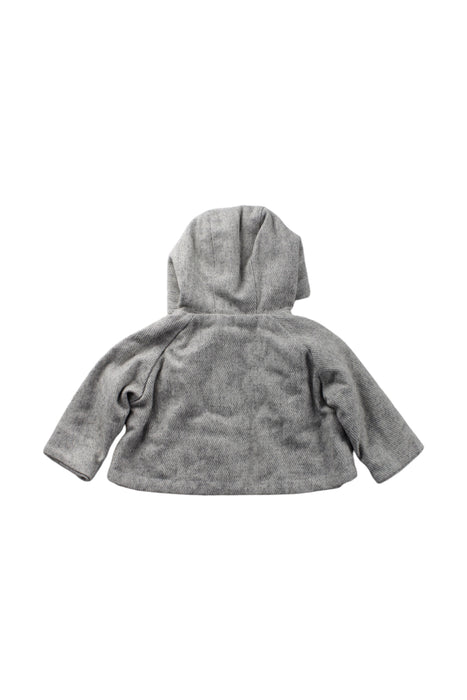 A Grey Capes & Ponchos from Jacadi in size 0-3M for neutral. (Back View)