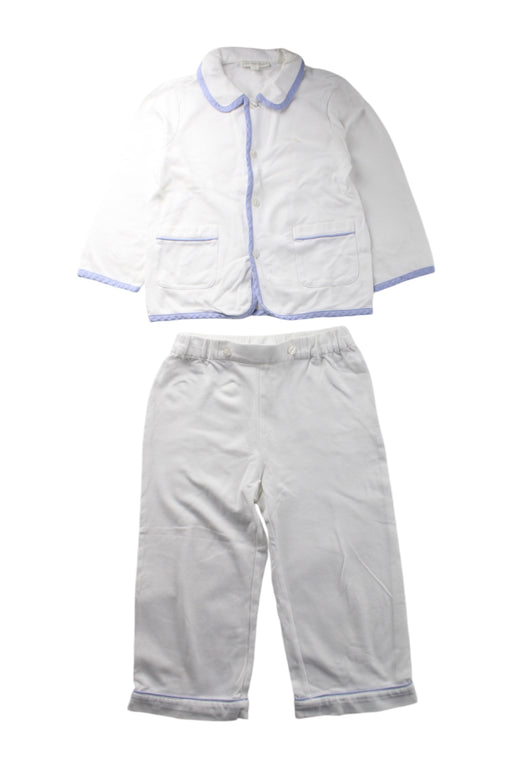 A White Pants Sets from Nicholas & Bears in size 3T for neutral. (Front View)