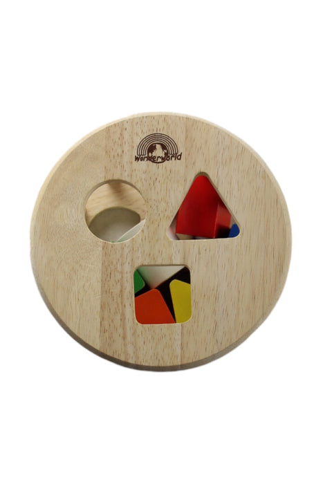 A Multicolour Wooden Toys from Wonder World in size O/S for neutral. (Back View)