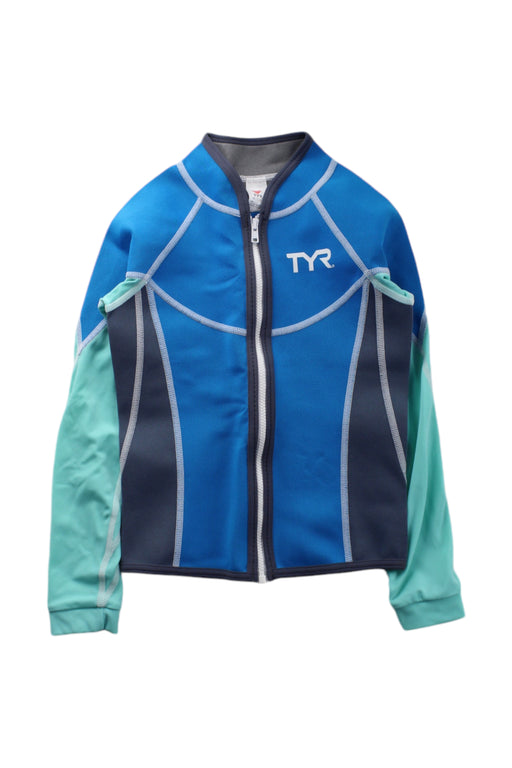 A Multicolour Rash Guards from TYR in size 6T for neutral. (Front View)